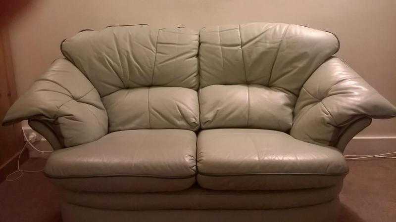 Leather two seated sofa - Worthing