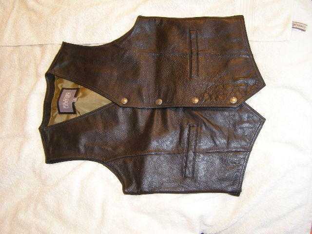 Leather Waistcoat