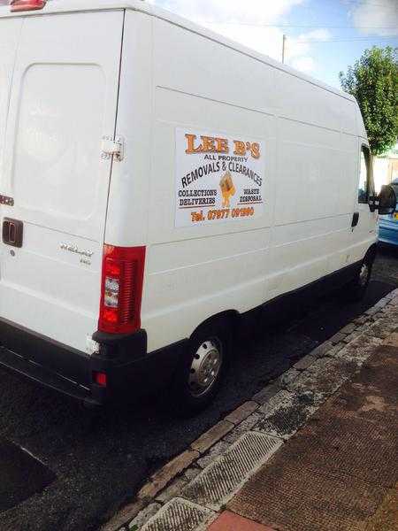 Lee B039s Man amp Big Van Collections Deliverys Removals Clearances Same Day Short Notice