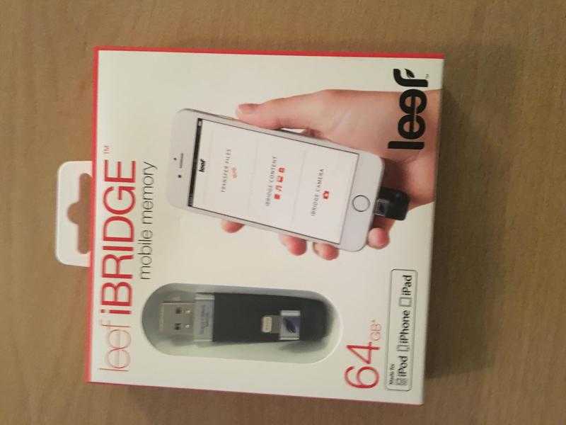 LEEF IBRIDGE 64 GB MEMORY FOR APPLE