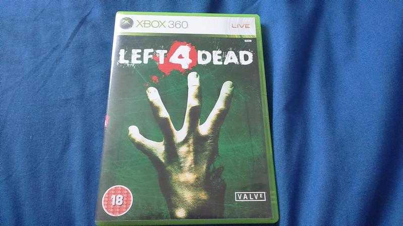 Left 4 dead xbox 360 game