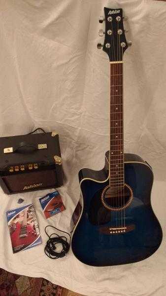 Left handed Electro Acoustic Guitar