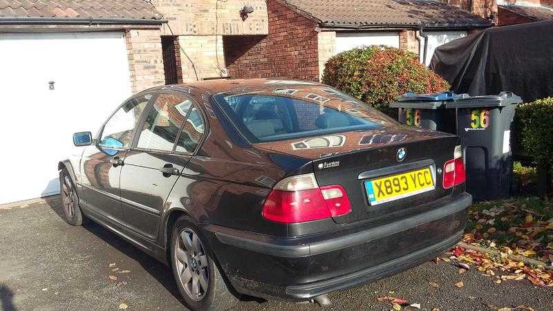 lefthand drive BMW 3 Series 2000 auto 1.9 D UK no plate