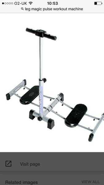 Leg Magic Pulse fitness machine