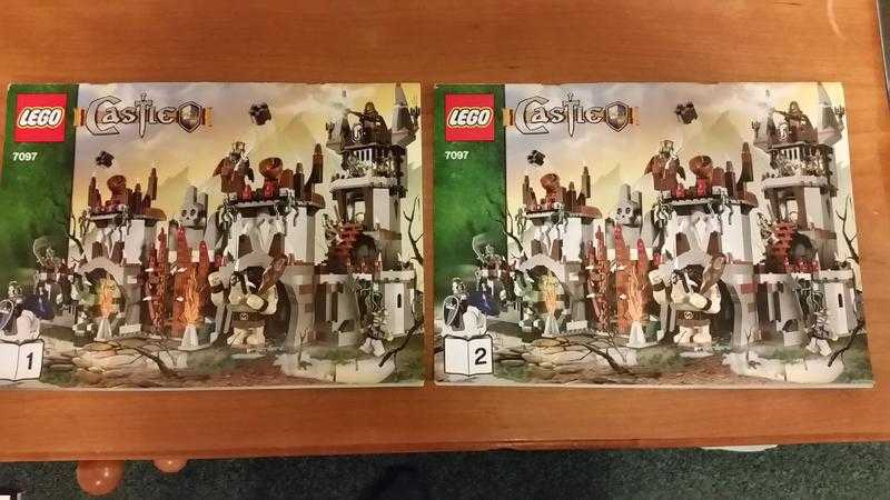 LEGO Castle 7097 Trolls039 Mountain Fortress 100 Complete with All Minifigures