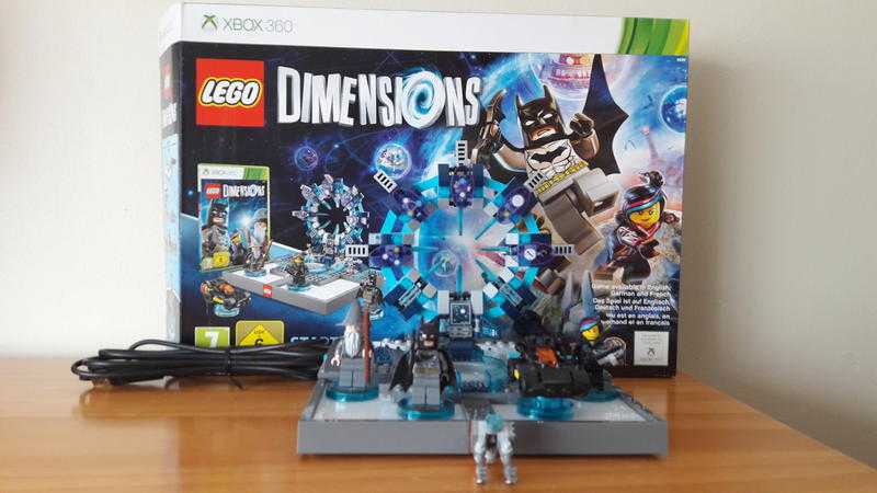 Lego Dimensions Bundle (Starter Pack for Xbox 360  Doctor who Level Pack)