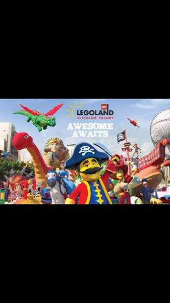 Legoland tickets x 2