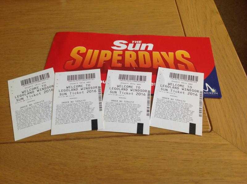 Legoland Windsor tickets