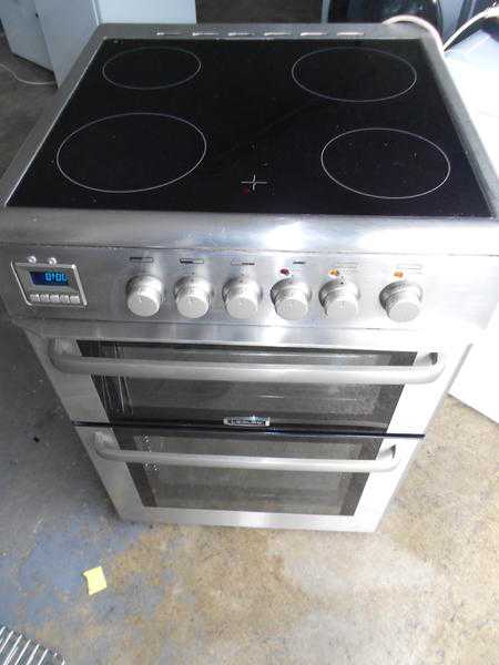 leisure 59 cm electric cooker seperate grill .ceramic top.in vgc.delivery possible