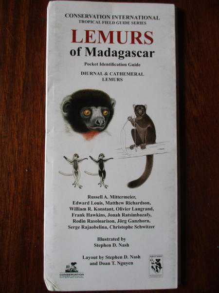 Lemurs of Madagascar Pocket Idenitification Guide.