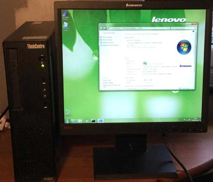 Lenovo Thinkcentre Desktop Computer