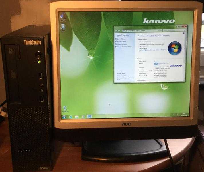 Lenovo Thinkcentre Desktop computer