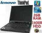 Lenovo Thinkpad Core2Duo 2GB WIFI Win 7 OFFICE