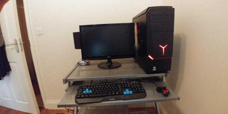 Lenovo Y900 Gaming Desktop ( I7-6700k, 8GB DDR4, 2TB, GTX980) and 22quot HD TV Monitor