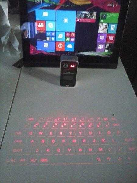 Lenovo-Yoga-Tablet 2-10.1quot Windows 8.1 , 32GB-Wi-Fi-Ebony  and Bluetooth virtual keyboard