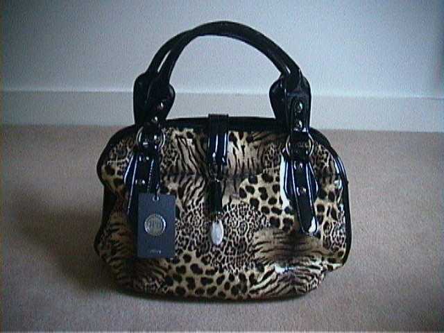 leopard patterns ladies hand bag