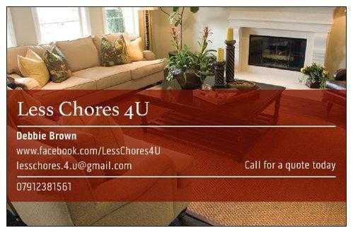 LessChores4U Domestic cleaners