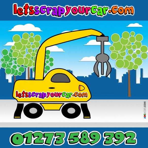 LetsScrapYourCar.Com - Non-Runners  MOT Failures  Accident Damaged All Scrap Vehicles Collected