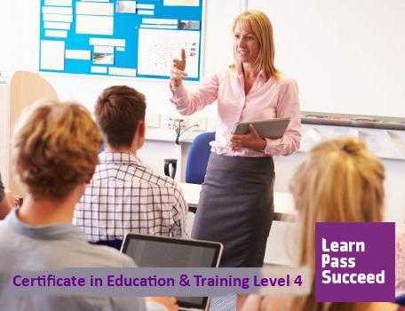 Level 4 Education amp Training part time course