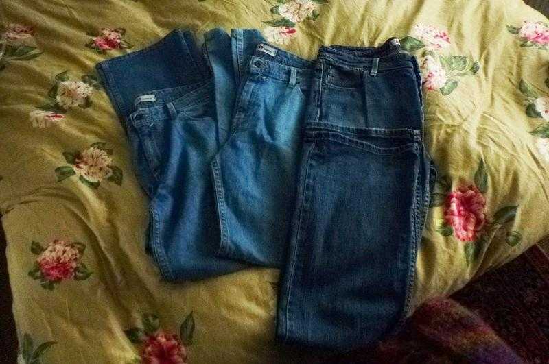 Levi 629 jeans x three pairs, will sell separately or together, no damage