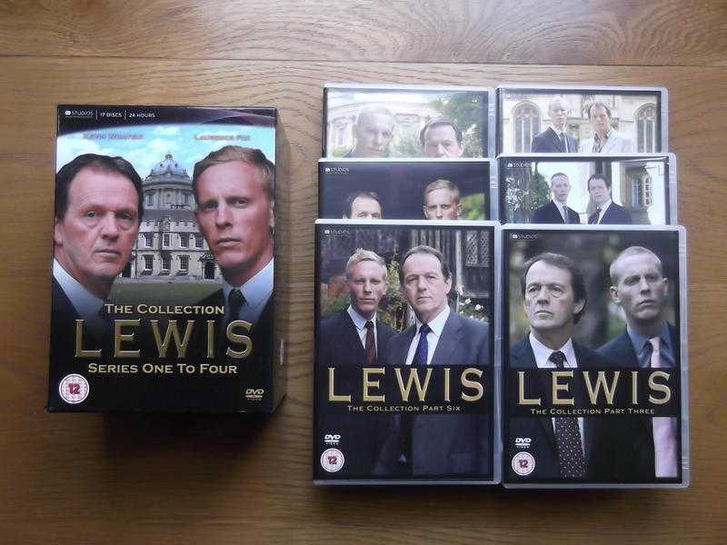 Lewis Series 1-4 - As New 17-DVD boxed set