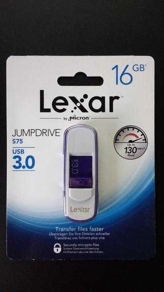 Lexar 16GB USB 3.0 Flash Drive