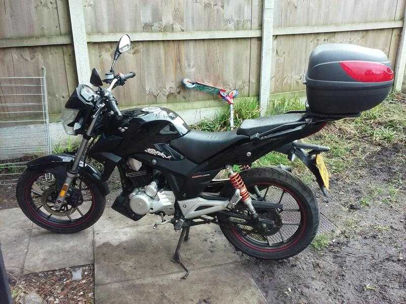 Lexmoto 125cc zsx Black