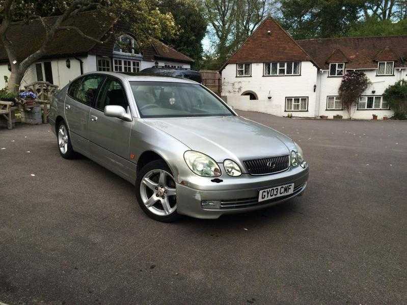 LEXUS GS300 SE AUTO, SILVER, 2003