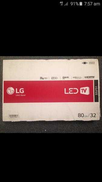 lg 32inch tv 32lf51 brand new in box