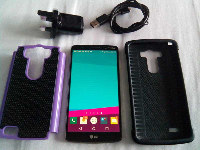 LG G3 32GB, Black, Unlocked, Amazing specs amp Battery, 2K screen with accessories best flagship phone