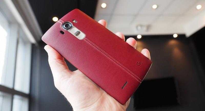 LG G4, 32GB Deep red leather back  gold back. Brand New and boxed