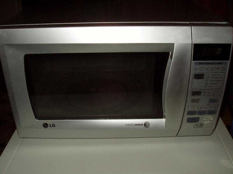 LG INTELLOWAVE MICROWAVE, ELECTRONIC CONTROLS