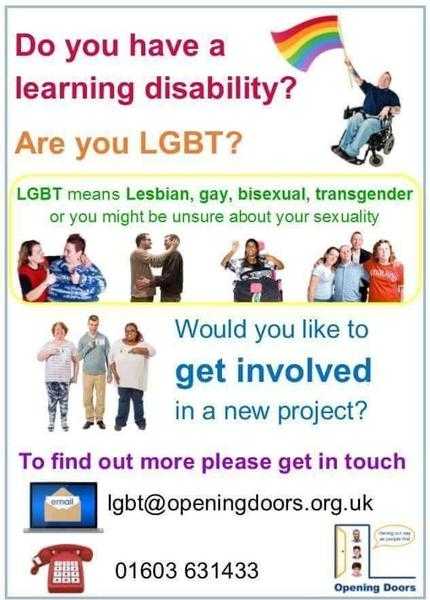 Lgbt meet up for people with learning disabilities