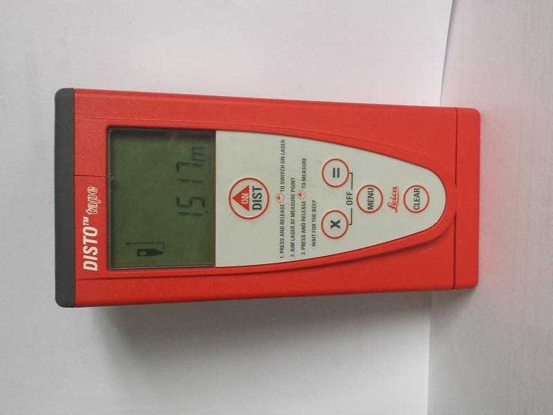 Lieca Disto electronic tape measure