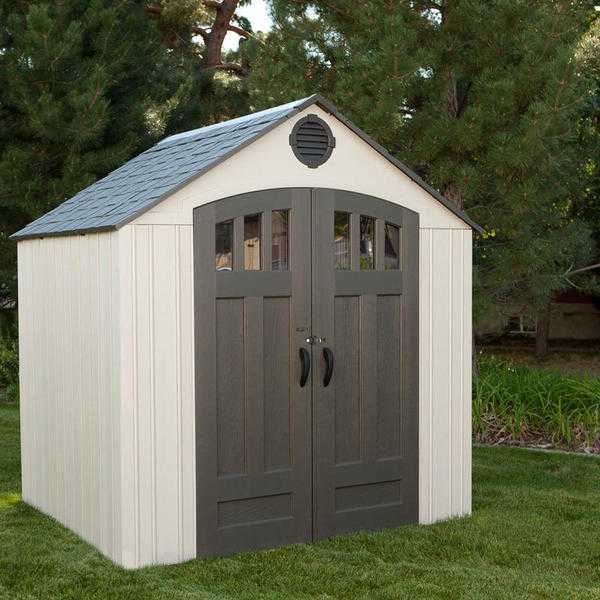 Lifetime 8 x 6.5ft Storage Shed