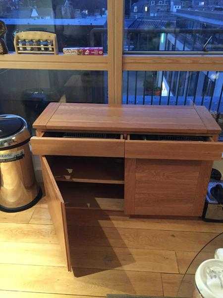 Light Brown solid wood cupboard