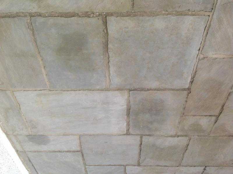 Light grey Indian sandstone patio stones various sizes