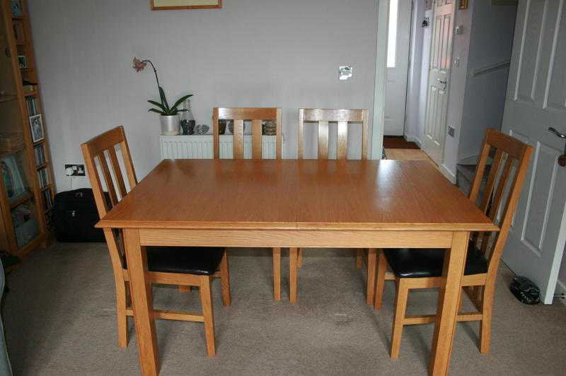 Light Oak Dining Table For Sale