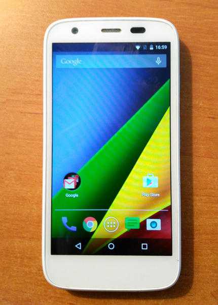 Like-New Motorola Moto G 4G LTE - White, Unlocked (optional 5 free airtime)