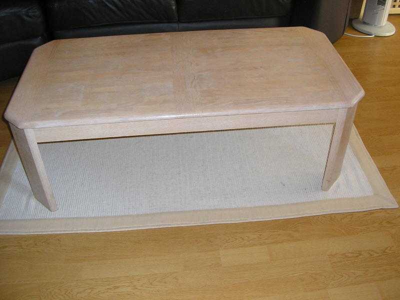 lime oak coffee table