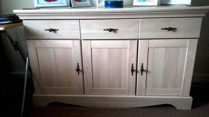 Limed Oak Sideboard