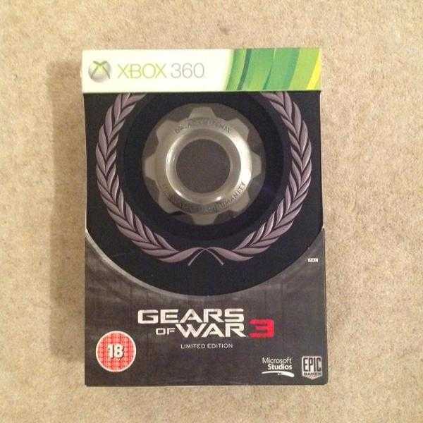 LIMITED COLLECTOR039S EDITION - GEARS OF WAR 3 GAME FOR XBOX 360