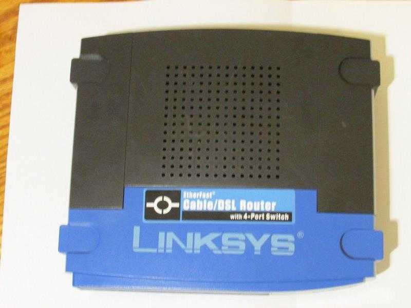 Linksys BEFSR41 CableDSL Router