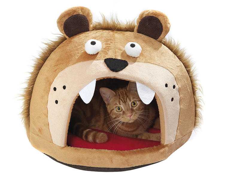 Lion039s Head Cat Bed