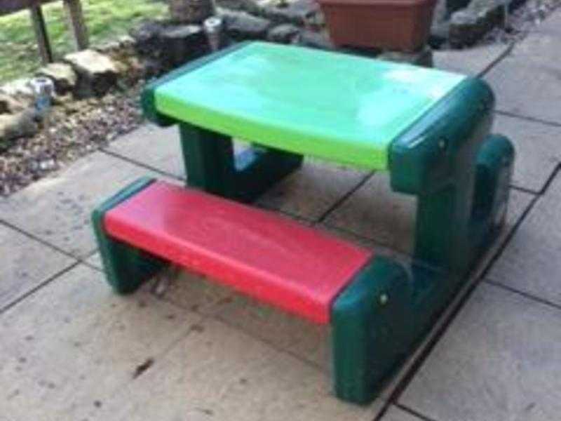 Little Tikes kids bench