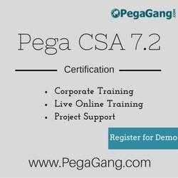 Live Pega CSA 7.2 Certification Online Training - PegaGang