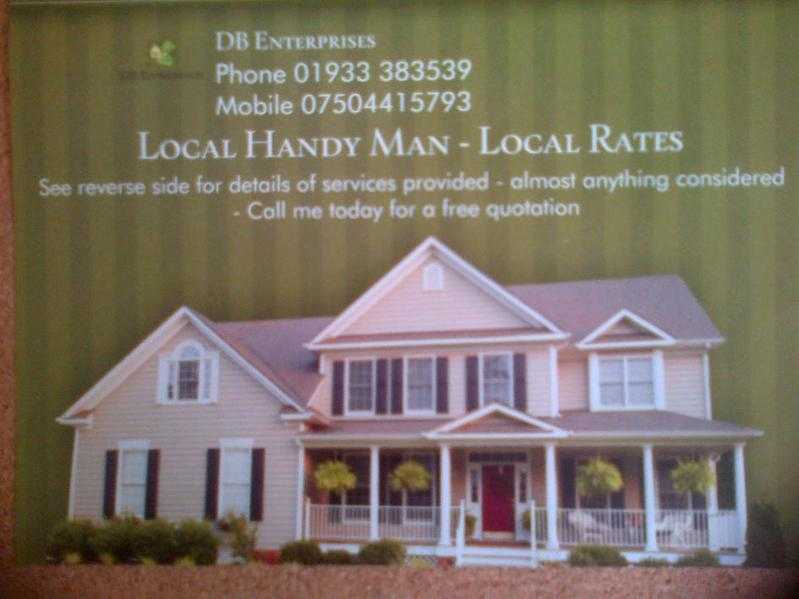 Local Handy Man  Local Rates