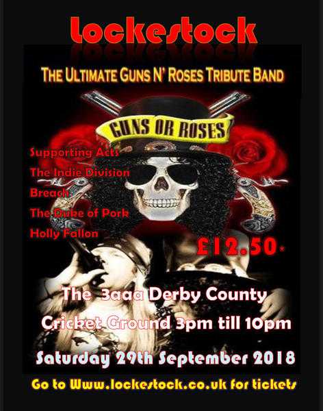 Lockestock event. Guns and Roses Tribute night