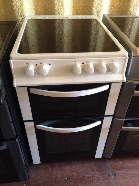 Logic White 50cm electric cooker