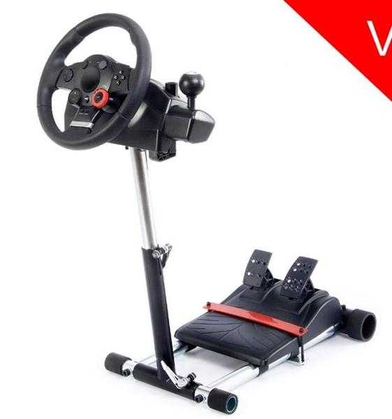 Logitech Driving Force GT Steering Wheel and Stando